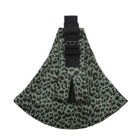 Green leopard print